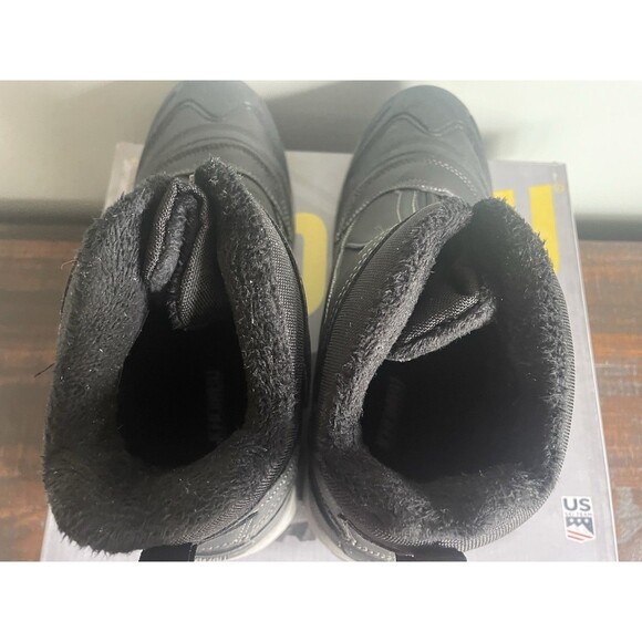 Khombu Men's Mason Black Cushioned Footbed Hybrid Winter Boots SIZE 11 - Picture 5 of 8